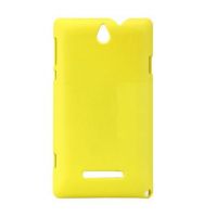Sony Xperia C1605/E Dual – C1505/C Gel TPU S-Line Case – Yellow