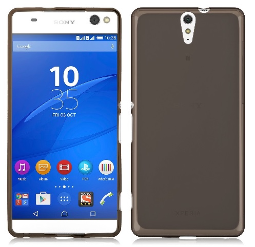Sony Xperia C5 Ultra E5553 / Xperia C5 Ultra Dual E5533 - TPU Gel Case Grey (OEM)