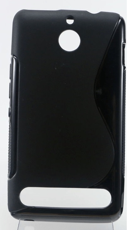 Sony Xperia E1 / E1 Dual TPU Gel S-Line Case - Black (OEM)