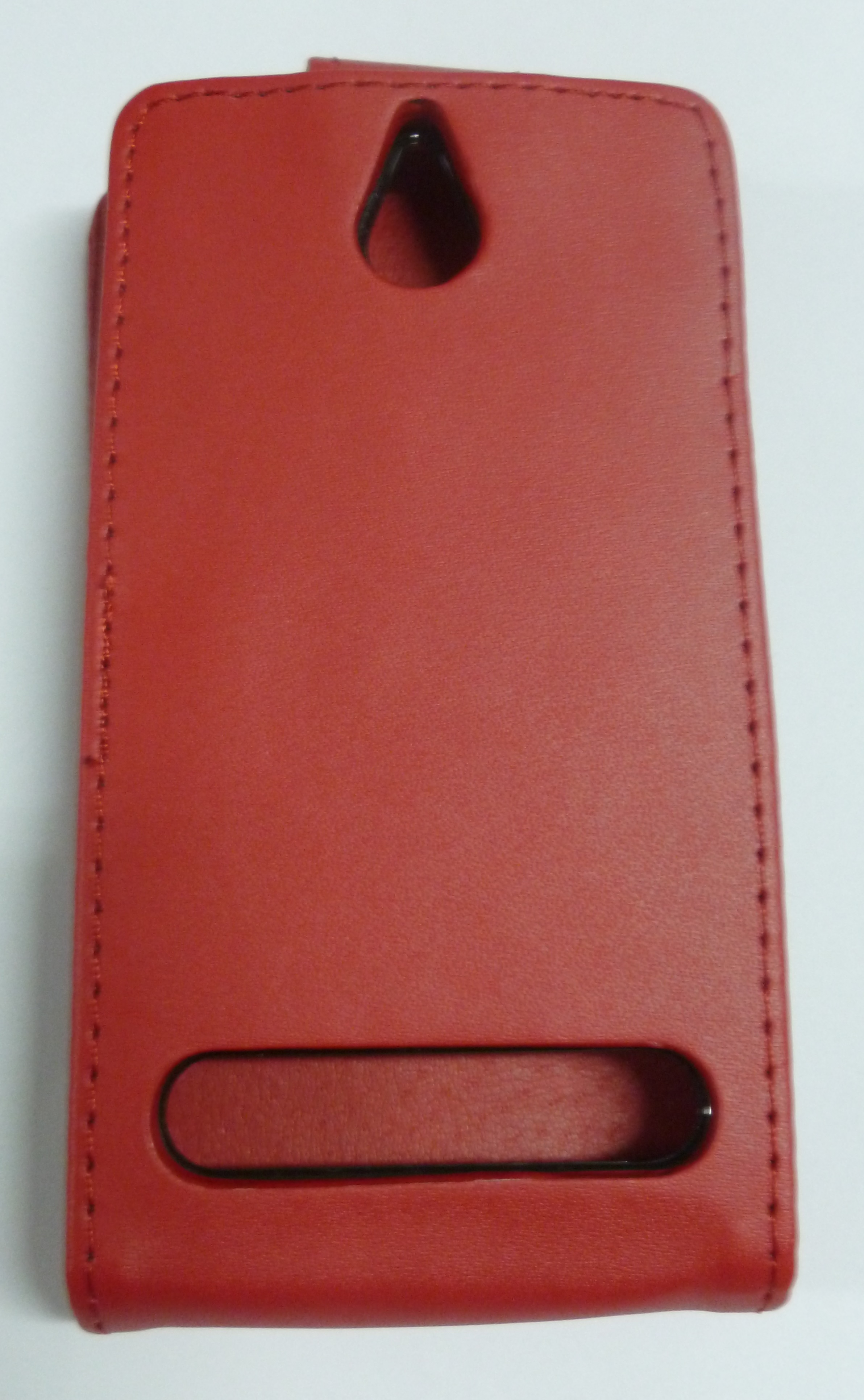 Sony Xperia E1 / E1 Dual Leather Flip Case (Red) (OEM)