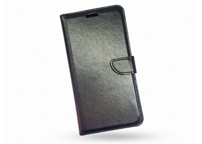 Sony Xperia E5 Leather Wallet Case (Black) (OEM)