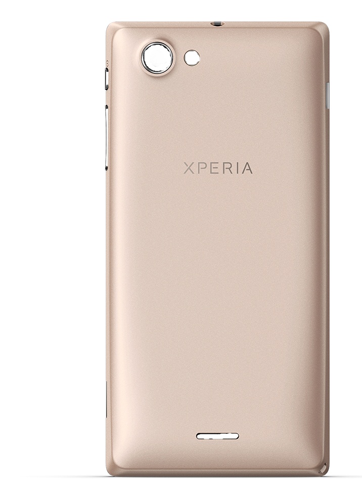 Sony Xperia J ST26i Gold Battery Cover (SONY Ericsson)