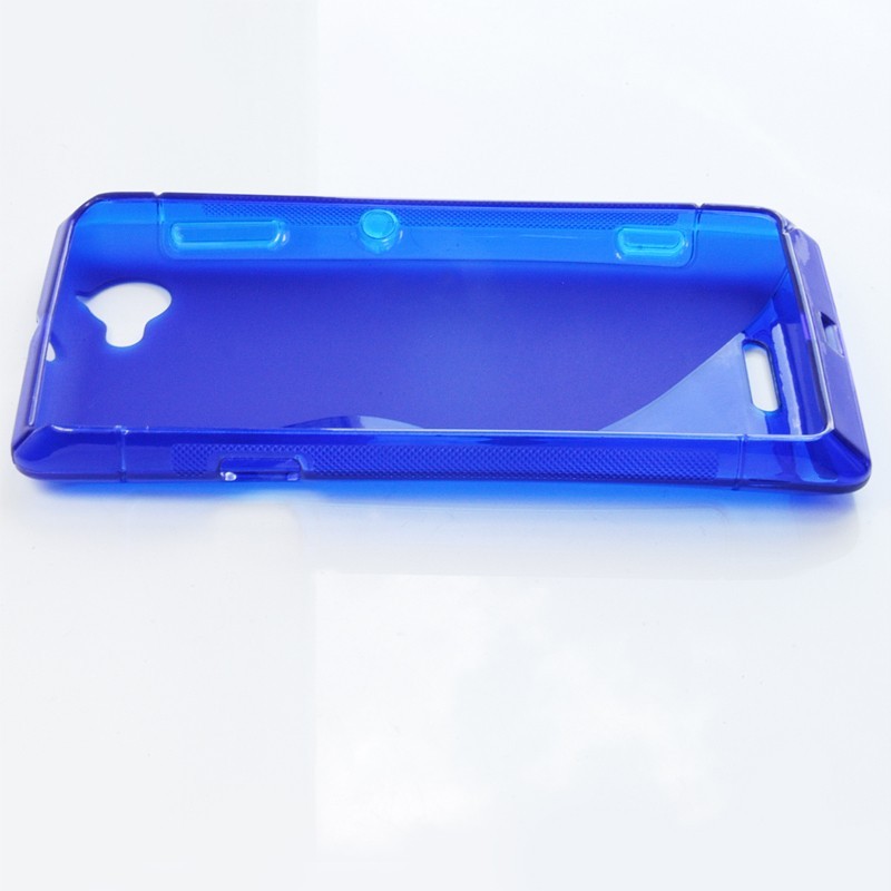 Sony Xperia L Gel TPU S-Line Case - Blue