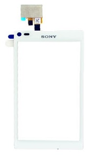 Sony Xperia L S36h Digitizer Assembly (White) (SONY Ericsson)