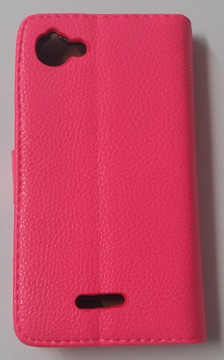 Sony Xperia L - Δερμάτινη Stand Θήκη Πορτοφόλι Φούξια (OEM)