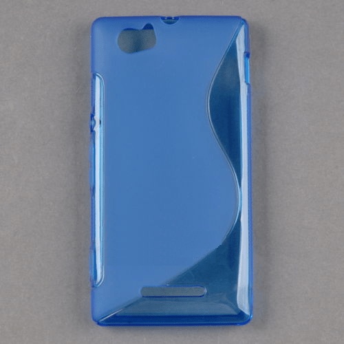 Sony Xperia M C1905 Gel TPU Θήκη S-Line Μπλέ OEM