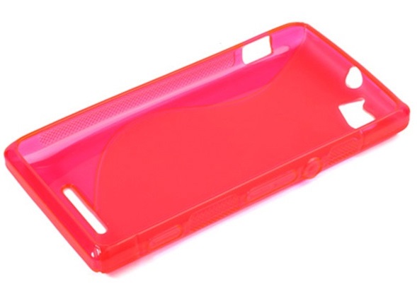 Sony Xperia M C1905 - Θήκη TPU Gel S-Line Φούξια (OEM)