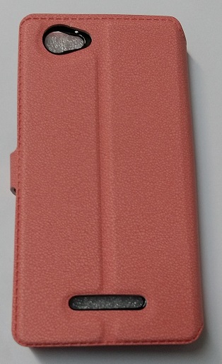 Sony Xperia M C1905 - Δερμάτινη Θήκη Stand Πορτοφόλι Με Μαγνητικό Φλιπ Ρόζ (OEM)