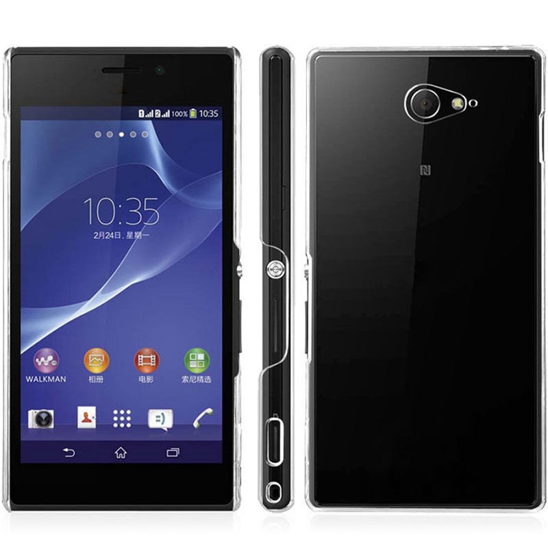 Sony Xperia M2 Aqua D2403 Hard Back Cover Transparent (OEM)