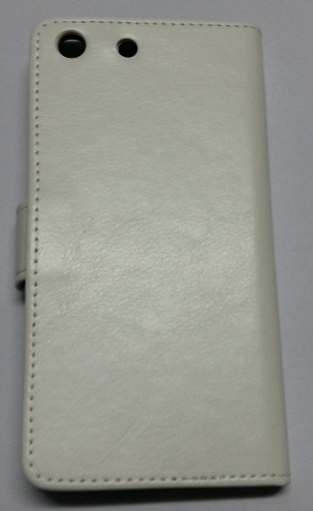 Sony Xperia M5 - Δερμάτινη Θήκη Πορτοφόλι Λευκό (OEM)