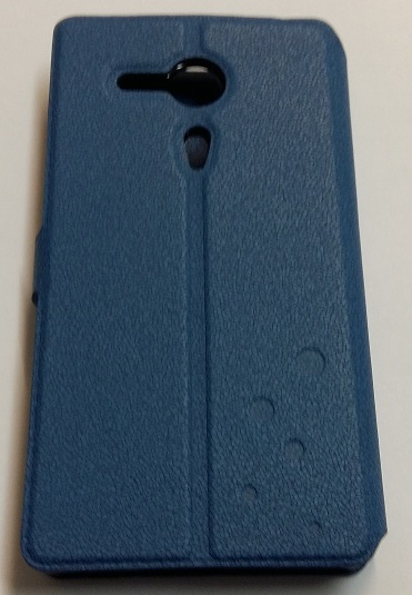 Sony Xperia SP M35h - Δερμάτινη Θήκη Πορτοφόλι Με Μαγνητικό Flip Μπλέ (OEM)