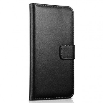 Sony Xperia T3 Leather Wallet Case (Black) (OEM)