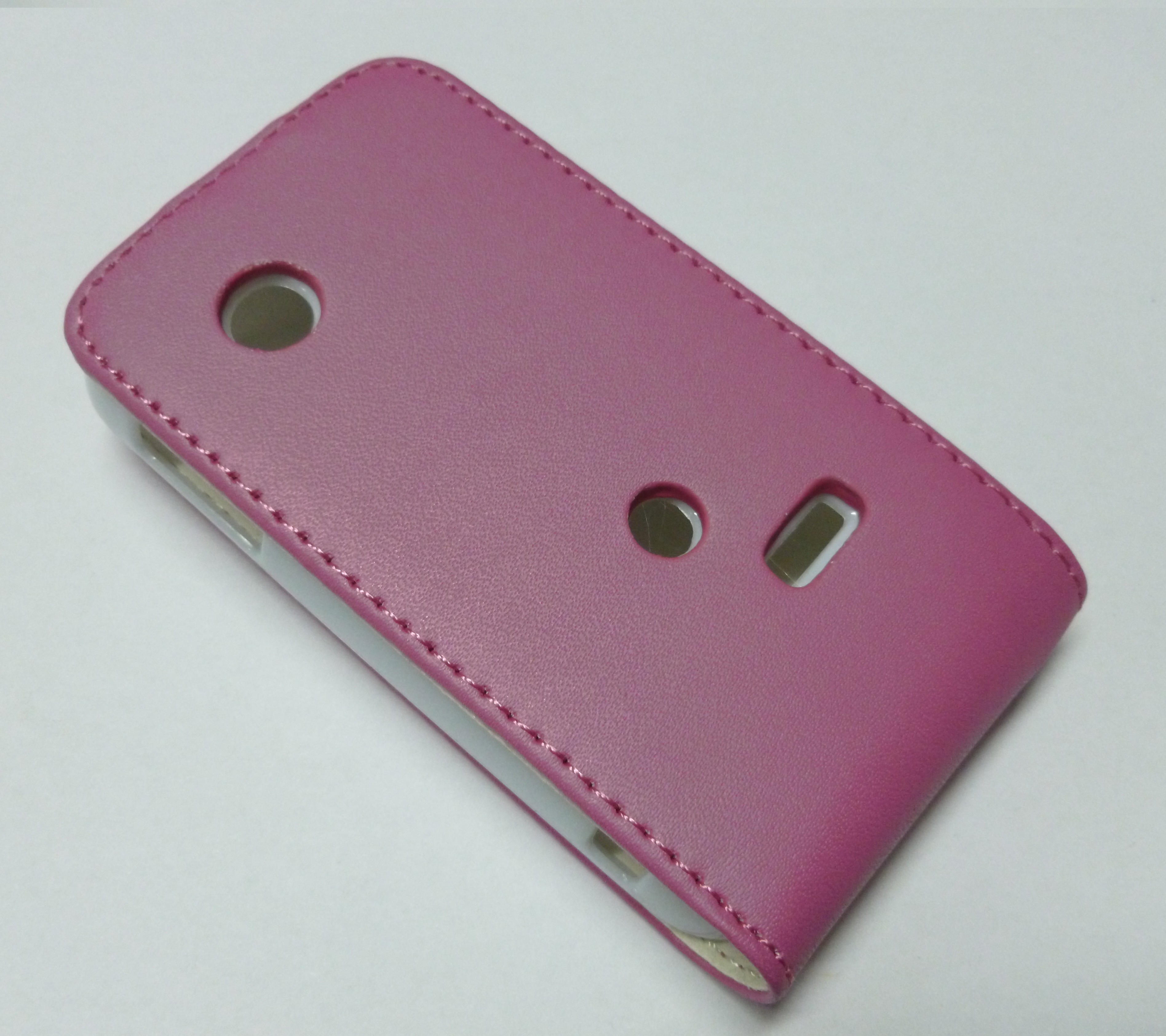 Sony Xperia Tipo / Dual ST21i Flip Case Leather - Pink