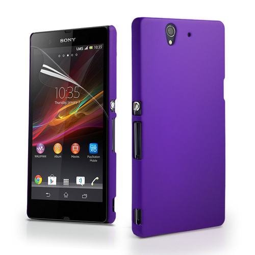 Sony Xperia Z Πίσω Πλαστικό Καπάκι - Μωβ