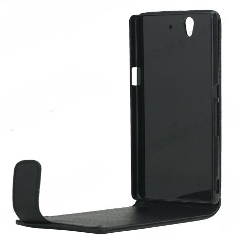 Sony Xperia Z Flip Leather Case - Black