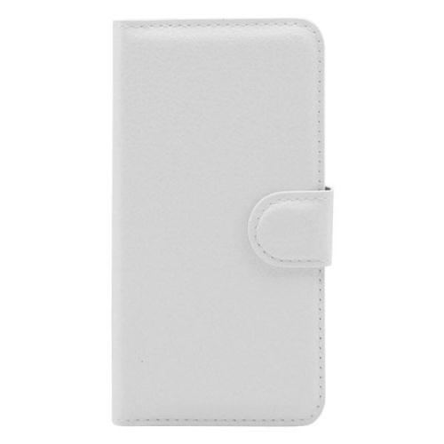 Sony Xperia Z1 Compact /Z1 MINI - Leather Wallet Case White (OEM)