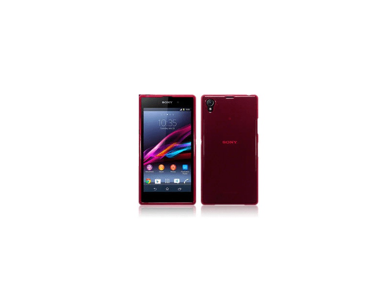 Sony Xperia Z1 TPU Gel Silicone Case (Red) (OEM)