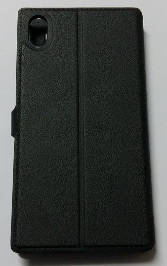 Sony Xperia Z1 - Δερμάτινη Θήκη Πορτοφόλι Με Μαγνητικό Flip Μαύρο (OEM)