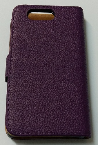 Sony Xperia Z3 Compact - Δερμάτινη Θήκη Πορτοφόλι Μώβ (OEM)