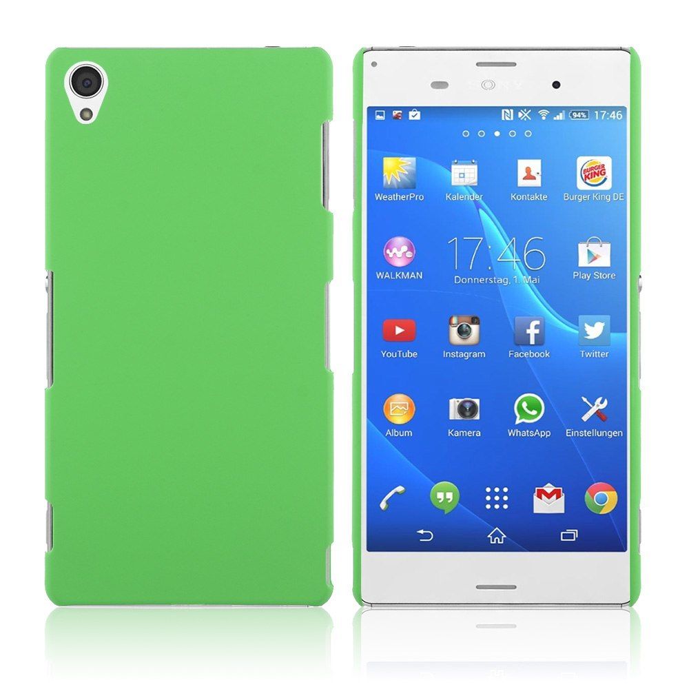 Sony Xperia Z3 - Πλαστικό Πίσω Κάλυμμα Πράσινο (OEM)