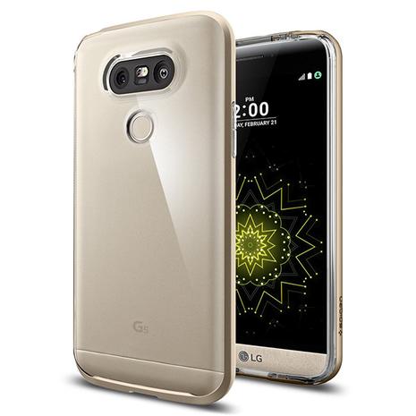 Case,Spigen Neo Hybrid Crystal Champagne Gold - LG G5 (A18CS20136)