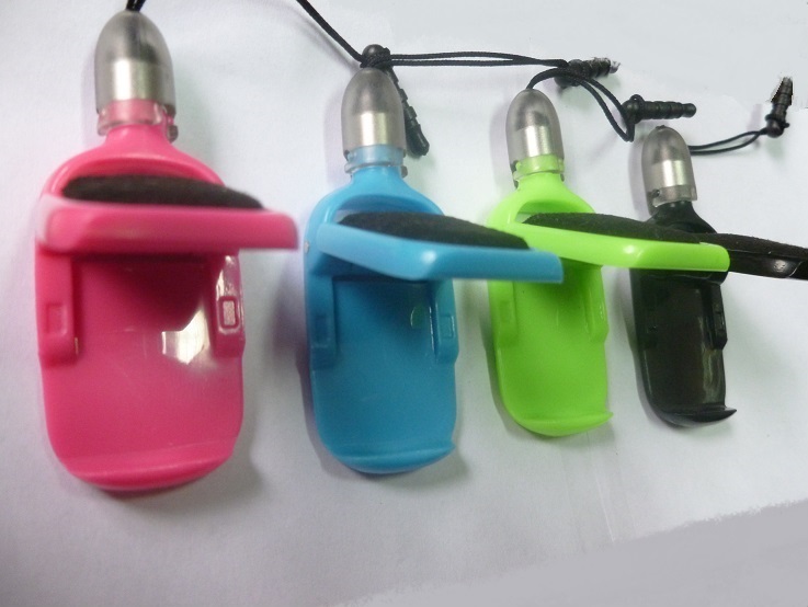 Stand and cleaning sponge tool for mobile phone and tablets (OEM)