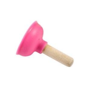 Pink Sucker Stand Joystick Mobile Phone