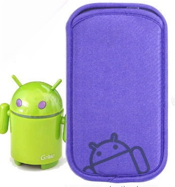Μωβ Ανοικτό Θήκη - Suede Pouch - Για Κινητά Android