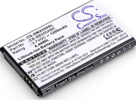 cameron sino 1200mah battery for SAMSUNG SM-B550 SM-B550H Xcover 550 EB-BB550ABE