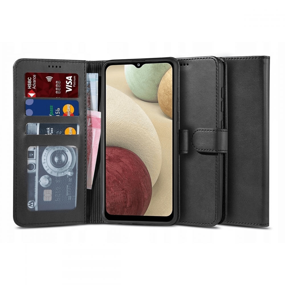Tech-Protect Leather Wallet Black (Galaxy A52)