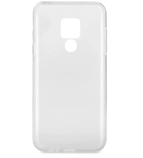 Θήκη ματ TPU σιλικονη μαλακή πίσω κάλυμμα για  Huawei Mate 20 X Διαφανές (oem)