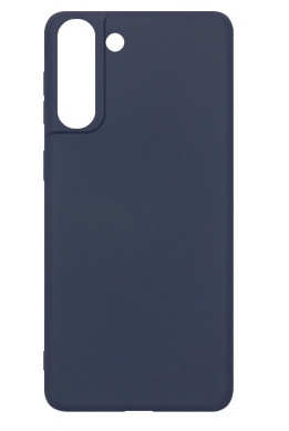 Θήκη ματ TPU σιλικονη μαλακή πίσω κάλυμμα για SAMSUNG S21 -  ΜΠΛΕ NAVY  (OEM)