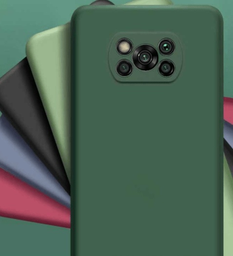 Θήκη ματ tpu σιλικονη μαλακή πίσω κάλυμμα για XIAOMI POCO X3 Πετρολ (oem)