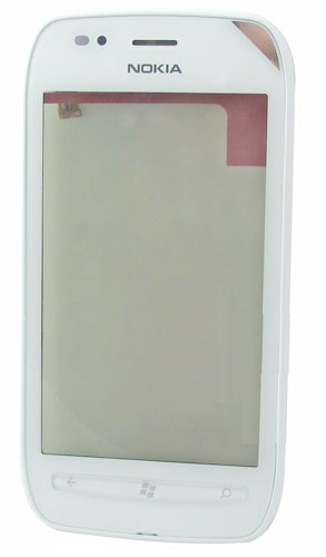 Touch Panel Digitizer για Nokia Lumia 710 + frame Άσπρο