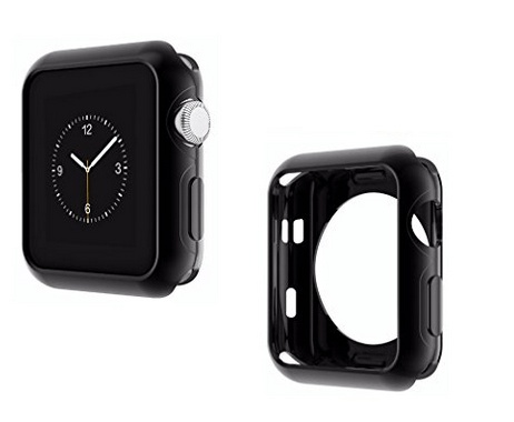 Hard TPU Case for Apple Watch 42mm Black (OEM)