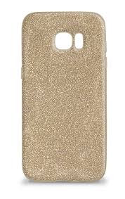 Θήκη  tpu  cover για Samsung Galaxy S6 edge gliter gold (OEM)