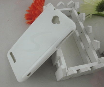 Θήκη TPU Gel για Alcatel OneTouch Scribe Easy 8000D Λευκή (OEM)