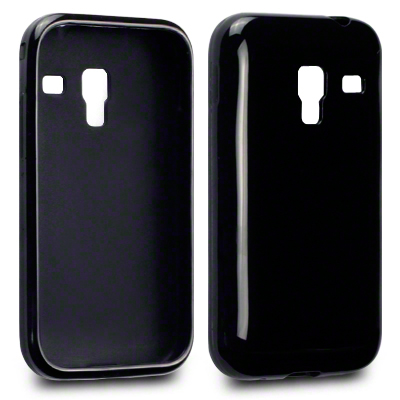 TPU Gel case for Samsung Galaxy Ace Plus S7500 black