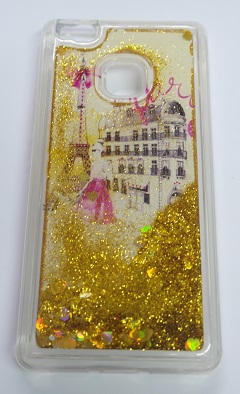 Huawei P9 Lite Clear TPU Gel Hard Case with Love in Paris (OEM)