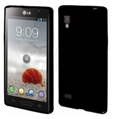 LG Optimus L9 P760 TPU Gel Case - Black (OEM)
