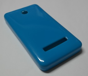 TPU Gel Case Nokia Asha 210 Light Blue (OEM)