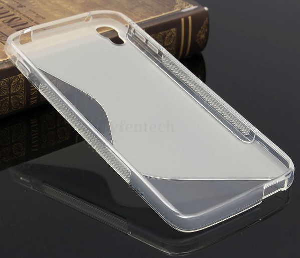 Θήκη TPU GEL S-Line για Alcatel One Touch Idol 3 (5.5)  Διαφανής (OEM)