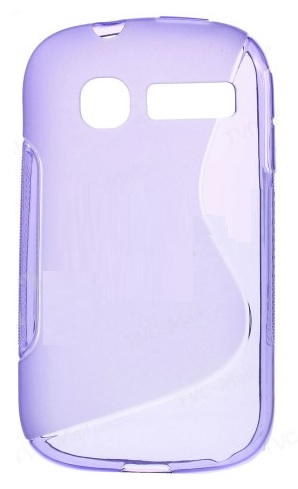 TPU Gel Case S-Line for Alcatel One Touch Pop C1 Purple (OEM)