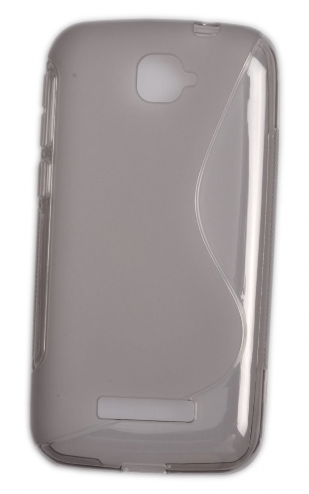 Θήκη TPU GEL S-Line για Alcatel One Touch Pop C7 (OT-7041D  Διαφανής Γκρί (ΟΕΜ)