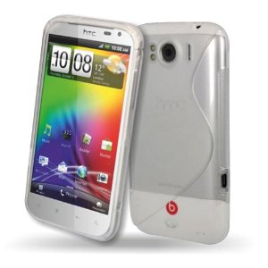 Θήκη TPU Gel S-Line για HTC Sensation XL Διαφανές (OEM)