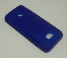 Nokia 208 TPU Gel Case S-Line - Blue (OEM)