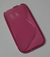 Samsung Galaxy Y S5360 TPU Gel S-Line Case - Pink (OEM)