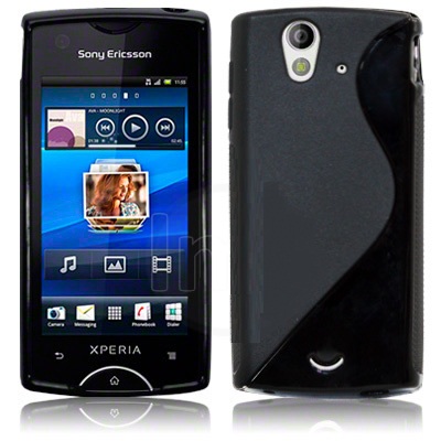 Θήκη σιλικόνης TPU Gel για Sony Ericsson Xperia Ray Μαύρο