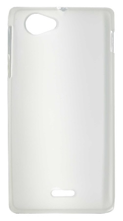 TPU Gel Case for Sony Xperia J Clear Frost (Ancus)