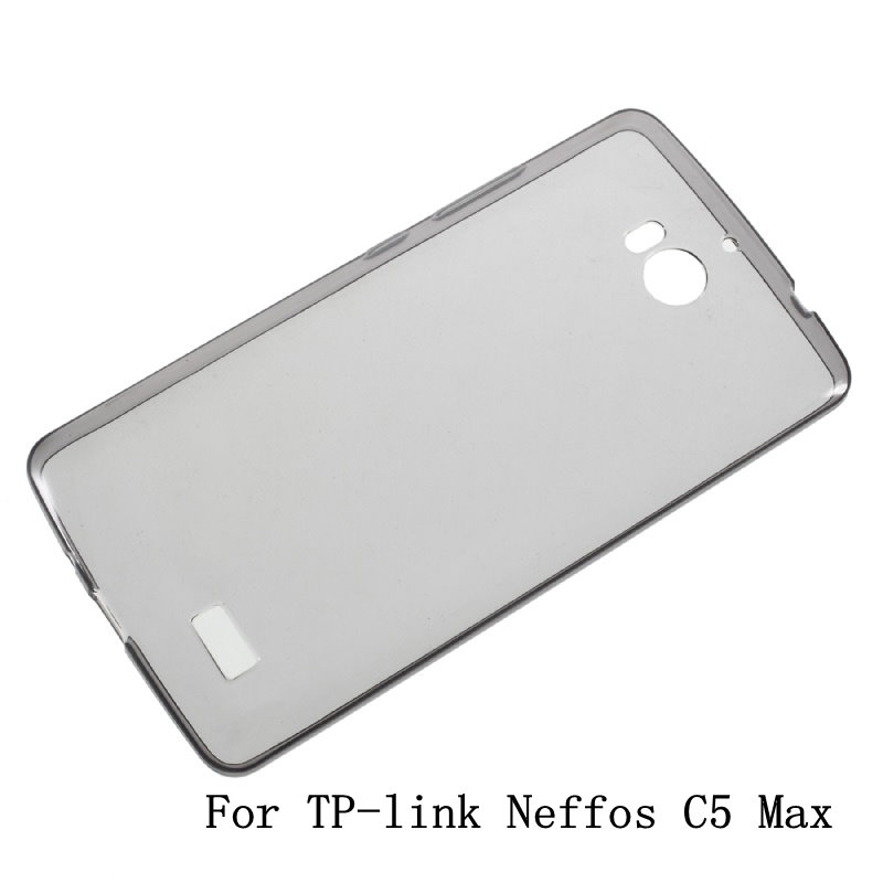 Transparent Thin Gel TPU Phone Case for TP-link Neffos C5 Max Case 5.5
